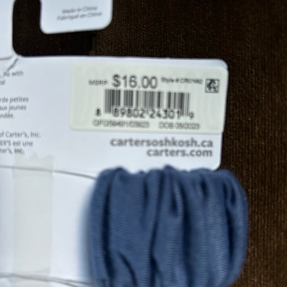 NWT Carters Baby Girl Elastic Headbands (0-12 months) - Picture 4 of 4